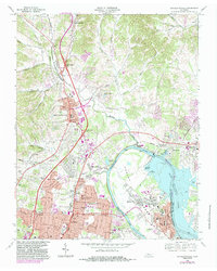 Goodlettsville 1968 topographic map thumbnail