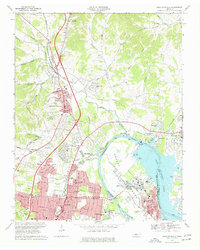 Goodlettsville 1968 topographic map thumbnail