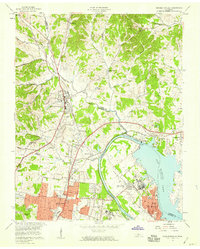 Goodlettsville 1957 topographic map thumbnail