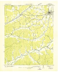 Gorman topographic map thumbnail