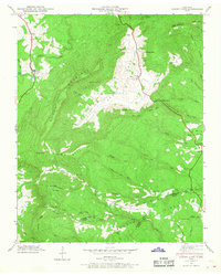 Grassy Cove 1946 topographic map thumbnail