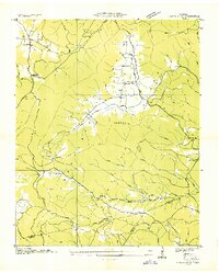 Grassy Cove 1936 topographic map thumbnail