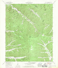 Graves Spring 1951 topographic map thumbnail