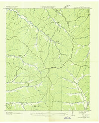 Graves Spring 1936 topographic map thumbnail