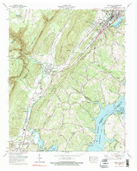 Graysville 1972 topographic map thumbnail