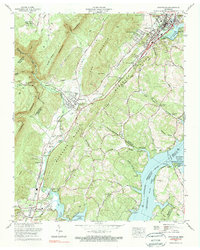 Graysville 1972 topographic map preview