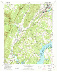 Graysville 1972 topographic map thumbnail
