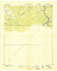 Gatlinburg 1936 topographic map thumbnail