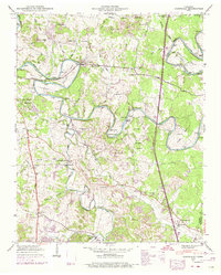 Glendale 1947 topographic map thumbnail
