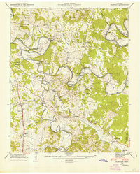 Glendale 1947 topographic map thumbnail