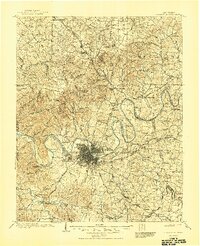 Greenbrier 1903 topographic map thumbnail