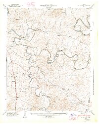 Glendale 1947 topographic map thumbnail