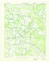 Glendale 1936 topographic map preview