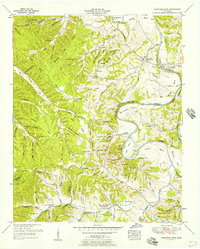 Greenfield Bend 1951 topographic map thumbnail