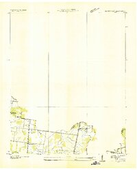 Fosterville 1936 topographic map thumbnail
