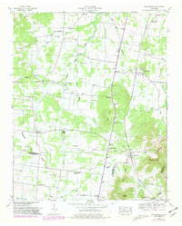 Fosterville 1949 topographic map thumbnail