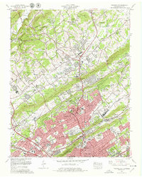 Fountain City 1978 topographic map thumbnail