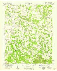 Fountain Head 1958 topographic map thumbnail