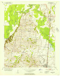 Fowlkes 1952 topographic map thumbnail