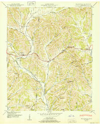 Frankewing 1951 topographic map thumbnail