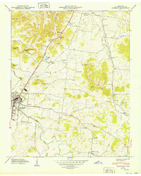 Franklin 1949 topographic map thumbnail