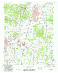 Franklin 1981 topographic map thumbnail