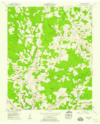Fredonia 1956 topographic map thumbnail