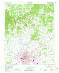 Gallatin 1955 topographic map thumbnail