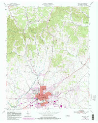 Gallatin 1955 topographic map thumbnail