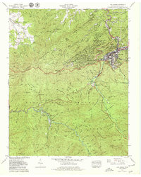 Gatlinburg 1979 topographic map thumbnail