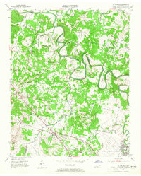 La Vergne 1952 topographic map thumbnail