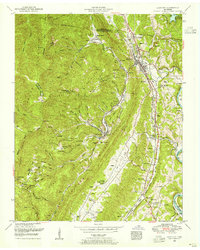 Lake City 1952 topographic map thumbnail