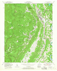 Lake City 1952 topographic map thumbnail