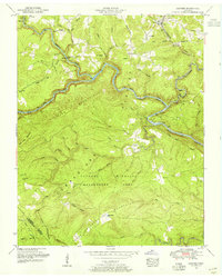 Lancing 1952 topographic map preview