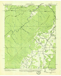 Laurel Bloomery 1935 topographic map thumbnail