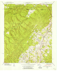 Laurel Bloomery 1938 topographic map thumbnail