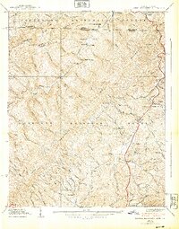 Laurel Bloomery 1938 topographic map thumbnail