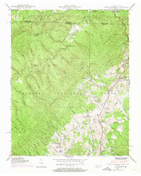 Laurel Bloomery 1938 topographic map thumbnail