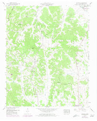 Leapwood 1949 topographic map thumbnail