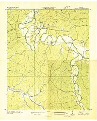 Leatherwood 1936 topographic map thumbnail
