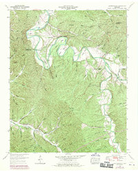 Leatherwood 1951 topographic map thumbnail
