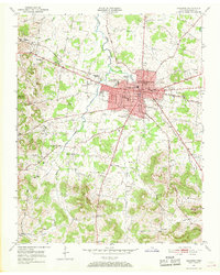 Lebanon 1951 topographic map thumbnail