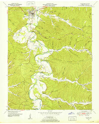 Linden 1950 topographic map thumbnail