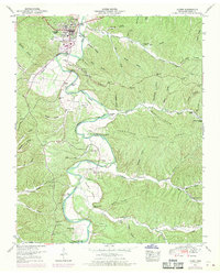 Linden 1950 topographic map thumbnail