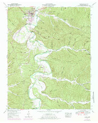 Linden 1950 topographic map thumbnail