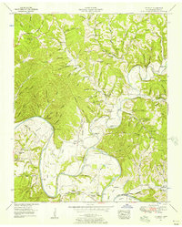 Littlelot 1952 topographic map thumbnail