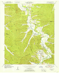 Lobelville 1950 topographic map thumbnail