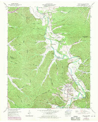 Lobelville 1950 topographic map thumbnail