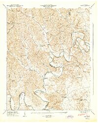 Lois 1947 topographic map thumbnail