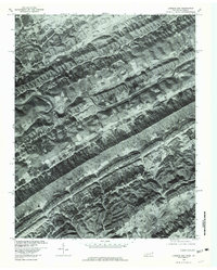 Looneys Gap 1976 topographic map thumbnail